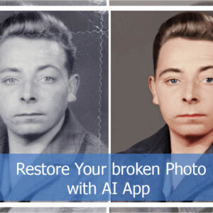 How to Restore Old Photo to Original and Colorize Using AI