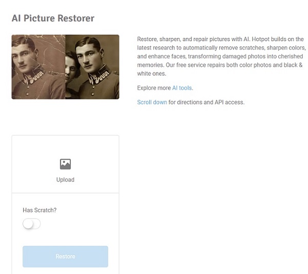 Restore damaged pictures 2